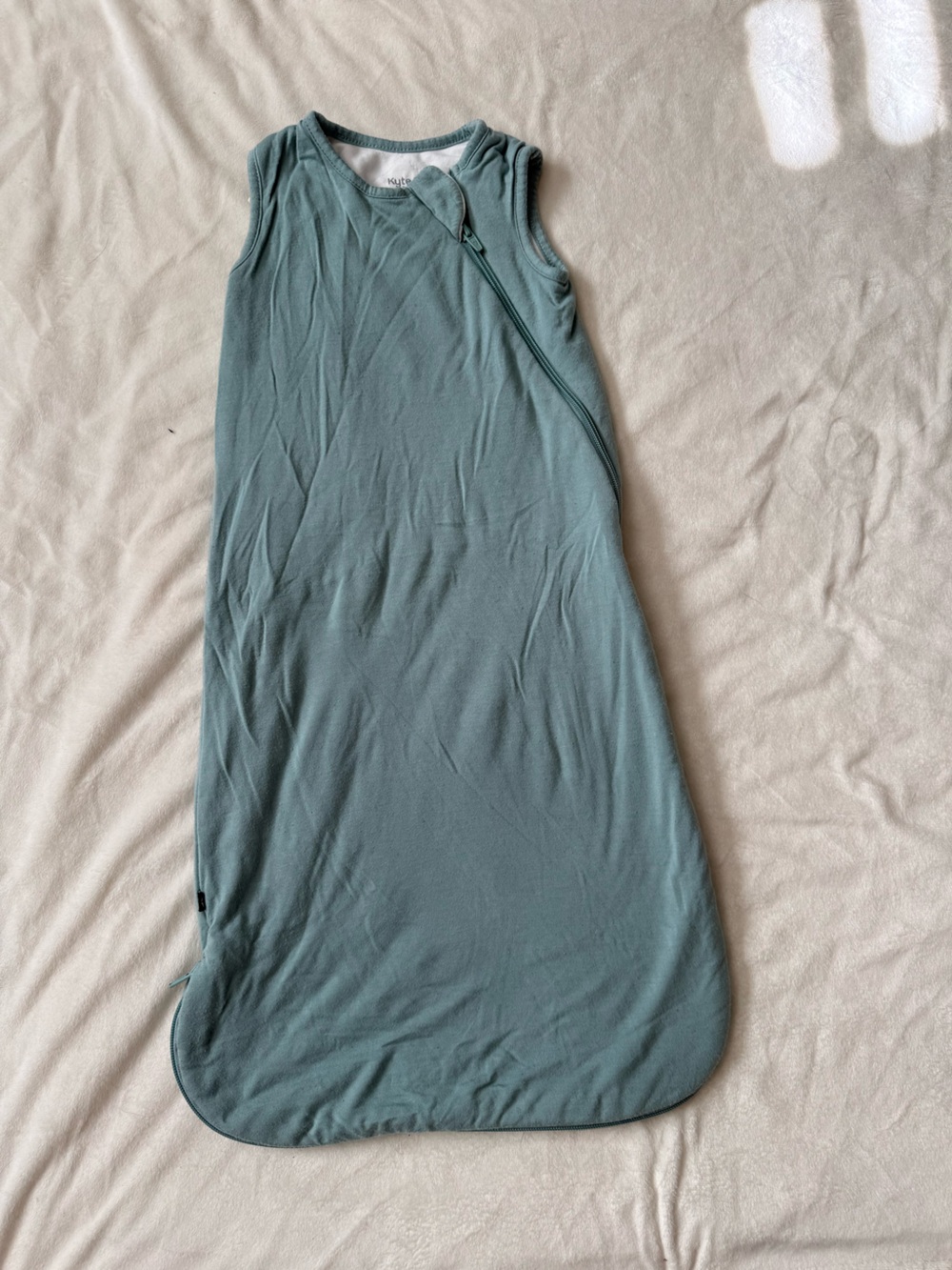 Kyte Baby Sleepsack Zippered Sleeveless Baby Sleep Sack in Dusty Green